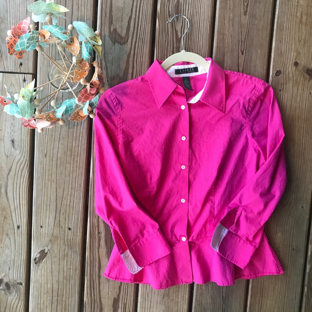Ralph Lauren button down blouse